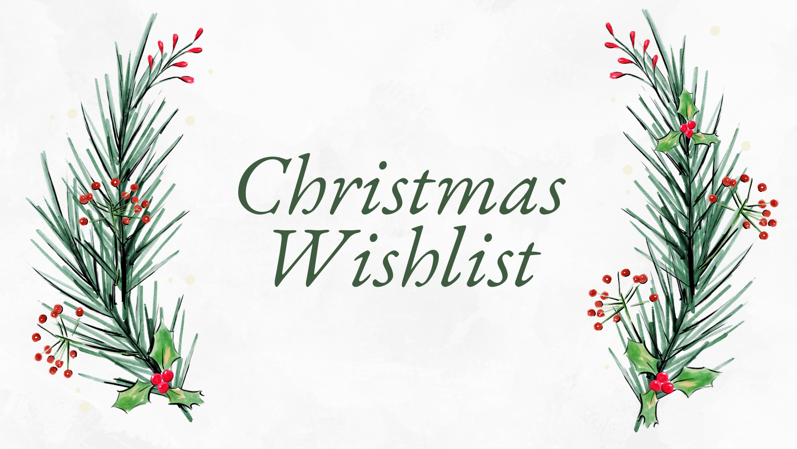 Thumbnail for Christmas Wishlist 2024